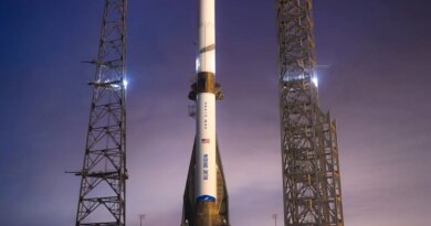 Blue Origin's New Glenn rocket at Cape Canaveral