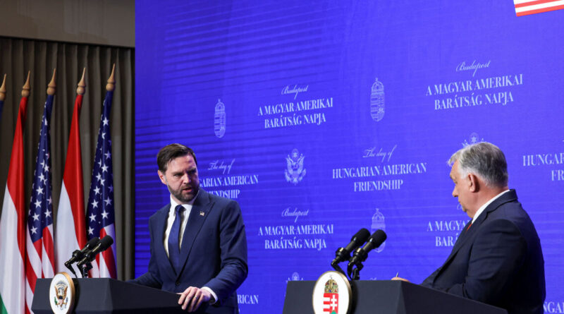 Factbox-Key quotes from Vance and Orban's news conference Factbox-Key quotes from Vance and Orban's news conference