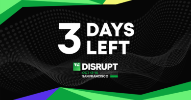 TechCrunch Disrupt 2026 3 days left