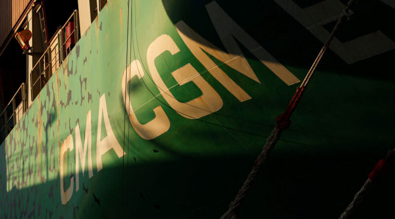 French-owned CMA CGM container ship passes Strait of Hormuz, data shows