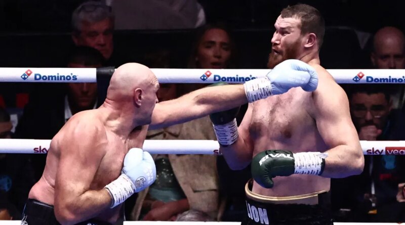 Fury beats Makhmudov in heavyweight boxing comeback, then calls out Joshua