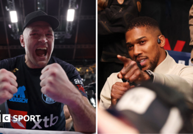 Ukrainian boxer Oleksandr Usyk at the M&S Bank Arena