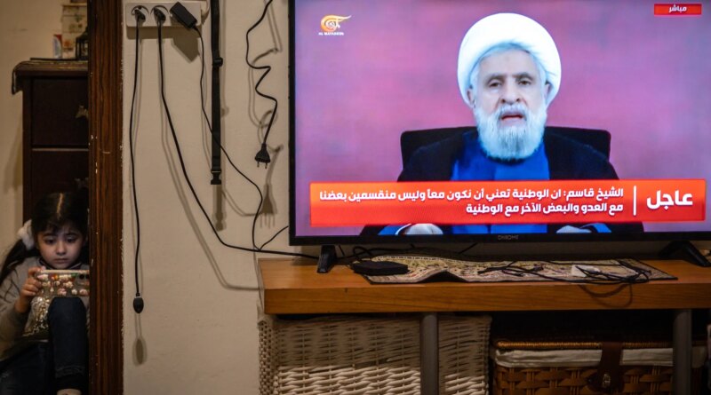 Hezbollah leader urges Lebanon’s government to pull out of Israel talks