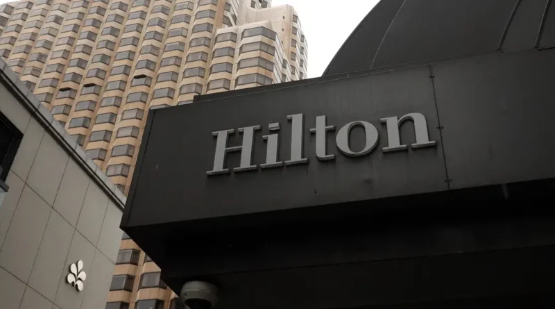 Hilton's CEO says he sees a C-shaped economy emerging in the US