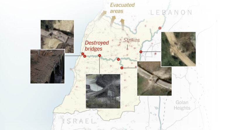 How Israel Is Taking Control of Southern Lebanon