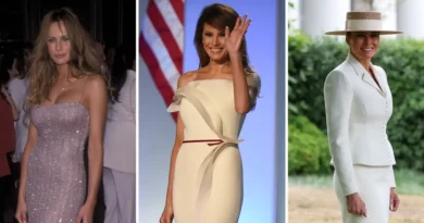 How Melania Trump's style has evolved, from her modeling days to first lady life