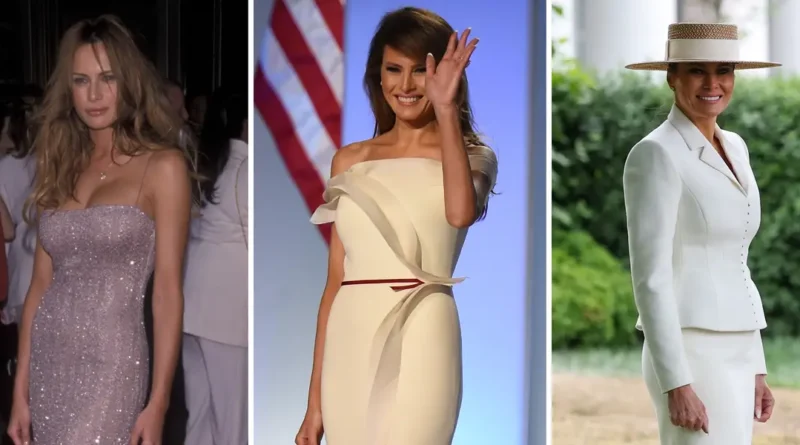 How Melania Trump's style has evolved, from her modeling days to first lady life