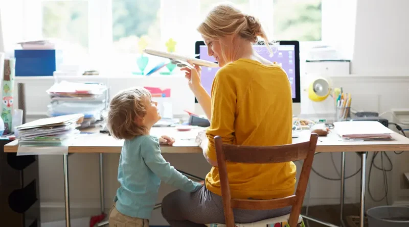 I dragged my son to all my work meetings as a single mom who couldn't afford childcare. I worried I ruined his childhood.