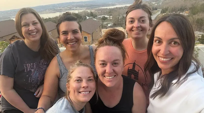 I go on spring break with 5 of my mom friends and our 16 kids. It's more fun than it may sound.