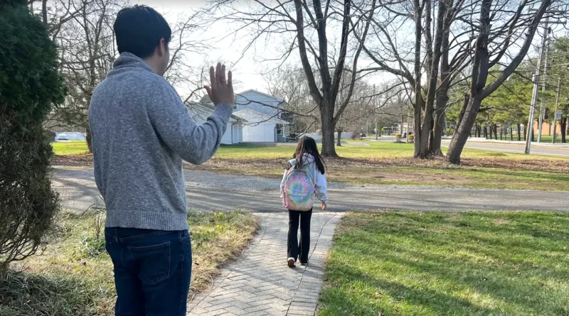 I let my 8-year-old walk to school alone and taught her to cook at 7. I want her to be independent, like I was growing up.