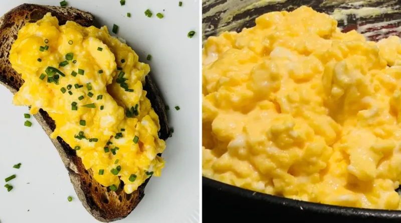 I made Gordon Ramsay's famous soft scrambled eggs. His recipe's good, but I found an easy way to make it even better.