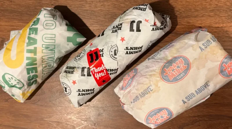 I tried Italian sandwiches from Subway, Jimmy John's, and Jersey Mike's. One stood out from the rest.