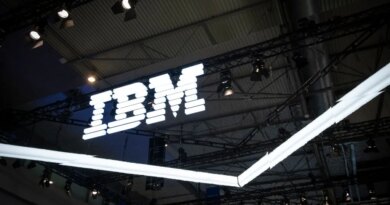 BARCELONA, CATALONIA, SPAIN - 2019/02/25: The IBM logo is seen during MWC 2019.