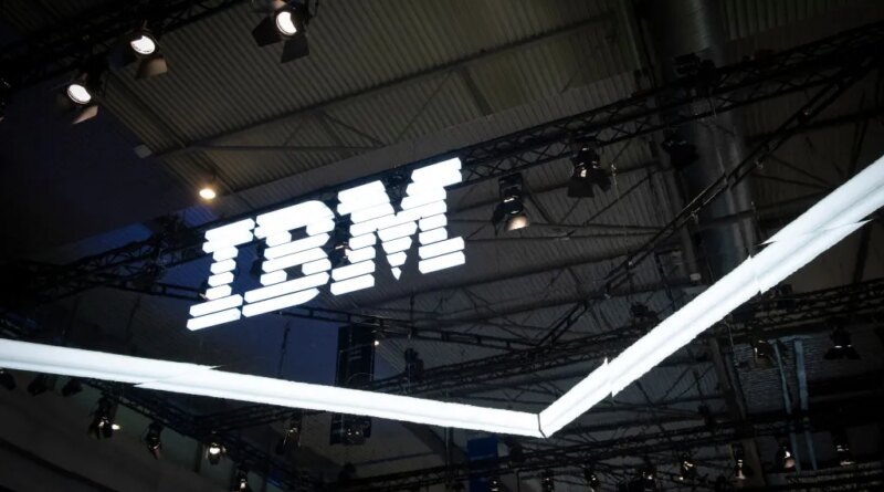 BARCELONA, CATALONIA, SPAIN - 2019/02/25: The IBM logo is seen during MWC 2019.