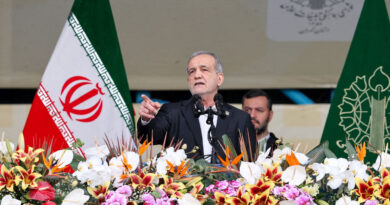 Iran leaders join crowds on Tehran's streets to project control in wartime