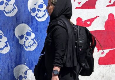 Iran murals project defiance in war with US