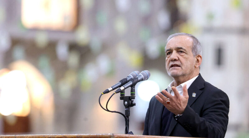 Iran's president stresses importance of diplomacy while noting distrust of U.S