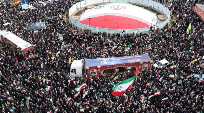 Iranians vow to 'resist until the end' at Guards naval chief's funeral