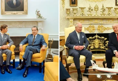 King Charles has met 10 US presidents, from Dwight Eisenhower to Donald Trump. Photos show their relationships through the years.