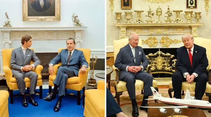 King Charles has met 10 US presidents, from Dwight Eisenhower to Donald Trump. Photos show their relationships through the years.