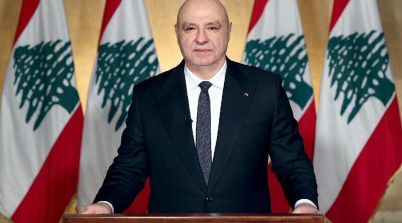 Lebanon president says working on 'permanent agreements' after Israel truce