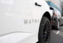 A Waymo self-driving electric car