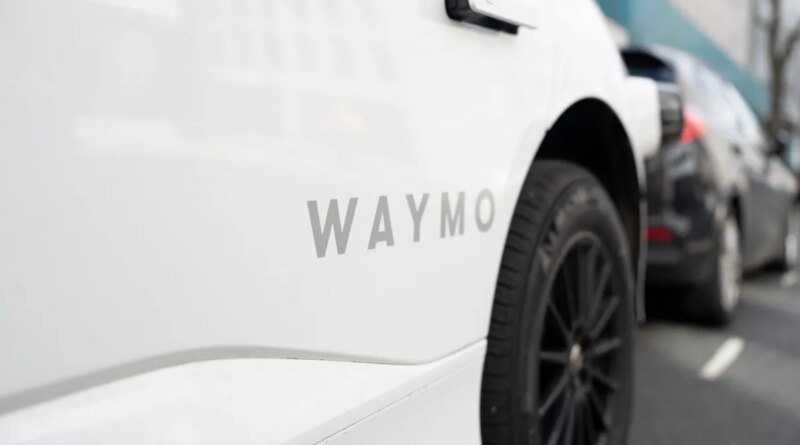 A Waymo self-driving electric car