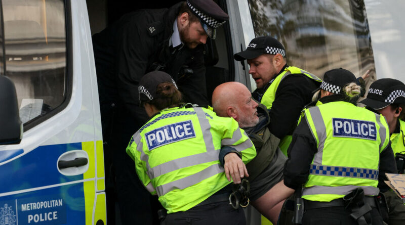 London police arrest 212 people at protest over Palestine Action ban