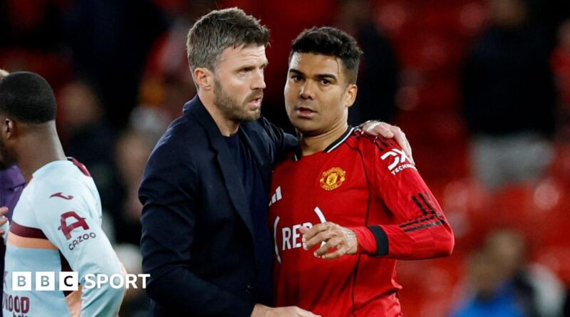 Michael Carrick and Casemiro