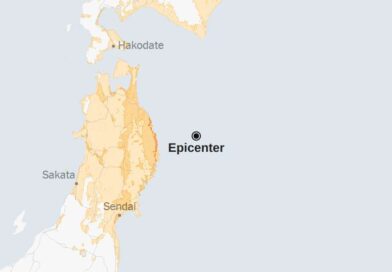 Map: 7.4-Magnitude Earthquake Strikes Near Japan
