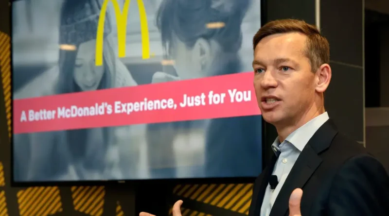 McDonald's CEO named the villain behind his infamous Big Arch taste test