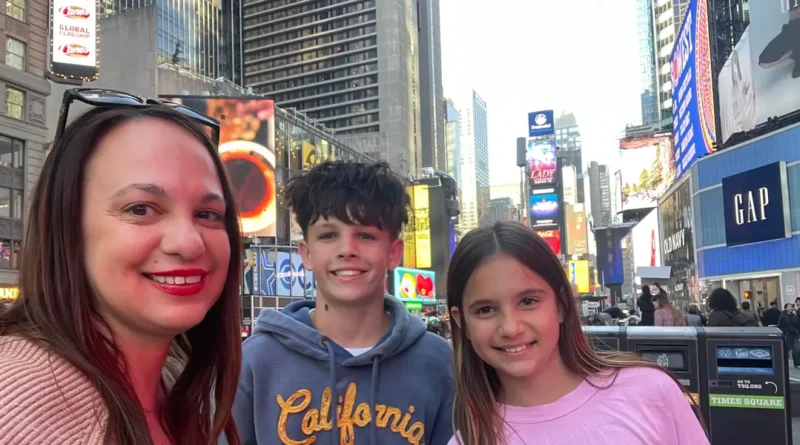My kids don't remember living in New York, so I retraced their earliest days with them