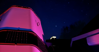 An Observable Space telescope at work.