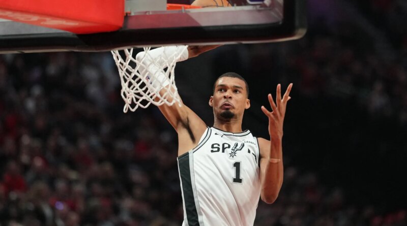 NBA Playoff Series: Rockets thrash Lakers; Wembanyama wins on Spurs return