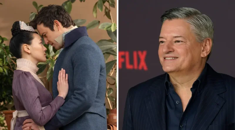 Netflix shares plunge after weak guidance and news that cofounder Reed Hastings will leave the board