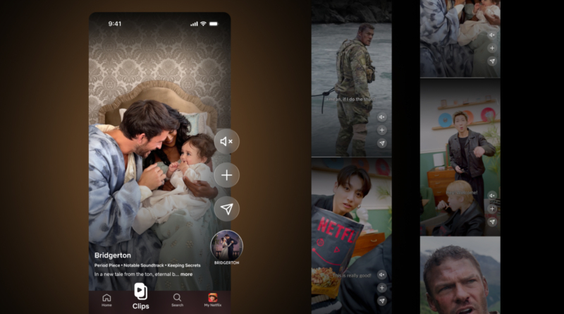 Netflix wants you to watch 'Clips,' its TikTok-like vertical video feed | TechCrunch