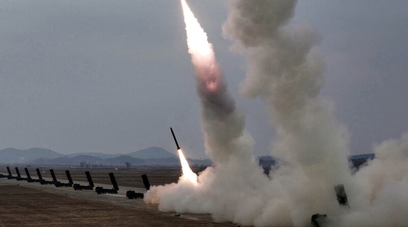 North Korea fires multiple ballistic missiles towards sea off its east coast