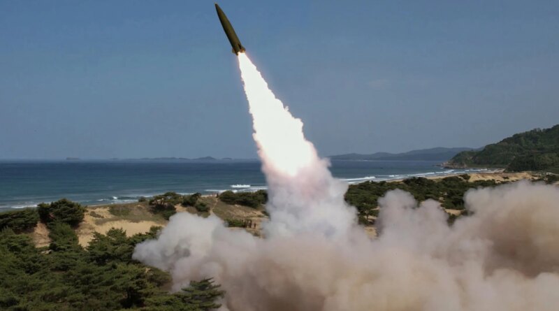 North Korea launches ballistic missiles towards sea off its east coast