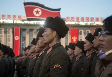 North Korean soldiers attend a mass rally to celebrate the North's declaration on November 29 it had achieved full nuclear statehood, on Kim Il-Sung Square in Pyongyang on December 1, 2017. North Korea's leader Kim Jong-Un declared the country had achieved a "historic cause" of becoming a nuclear state, its state media said on November 29, after the country tested an intercontinental ballistic missile earlier in the day.