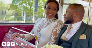 Northampton couple who met on bus ride double decker to wedding