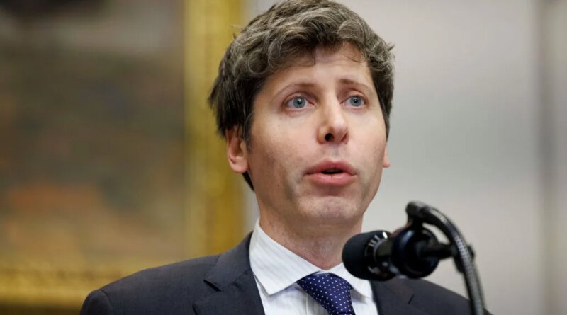 Sam Altman, chief executive officer of OpenAI.