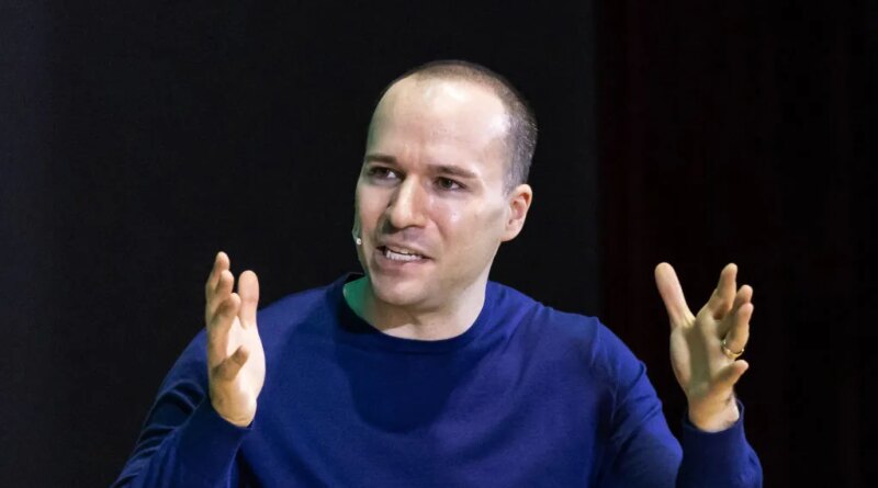 Greg Brockman, president and co-founder of OpenAI Inc., during the SK AI Summit in Seoul, South Korea.