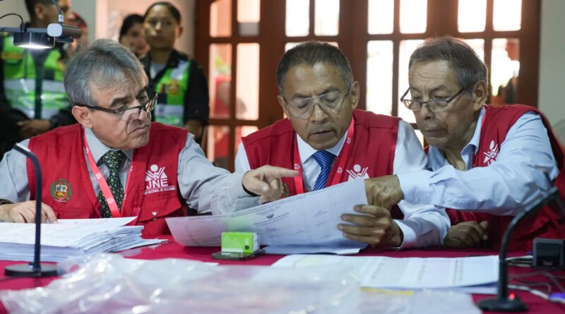 Police raid Peru’s election authorities after outcry over slow vote count