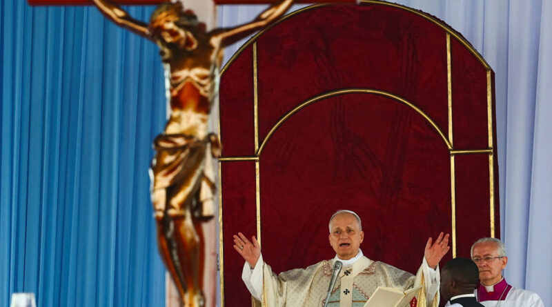 Pope Leo, newly forceful global voice, heads to Angola on Africa tour