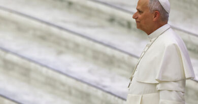 Pope Leo says those who wage war are thieves stealing away our peaceful future