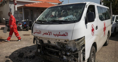 Red Cross calls consecutive strikes in Lebanon 'gravely concerning'