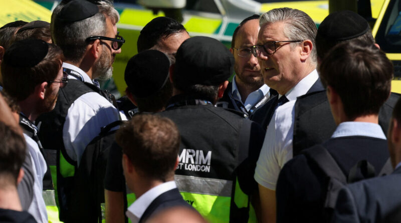 Scared and angry British Jews demand more from government after knife attack