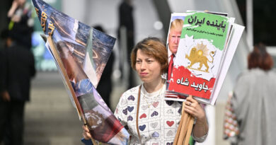 Soccer-'They are not representing Iran': Protesters urge FIFA to ban Iran from World Cup