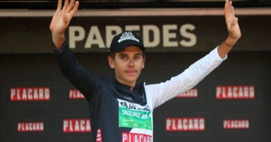 Spanish cyclist Guardeno airlifted to intensive care after training crash