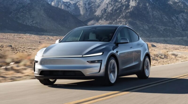 Tesla's redesigned Model Y